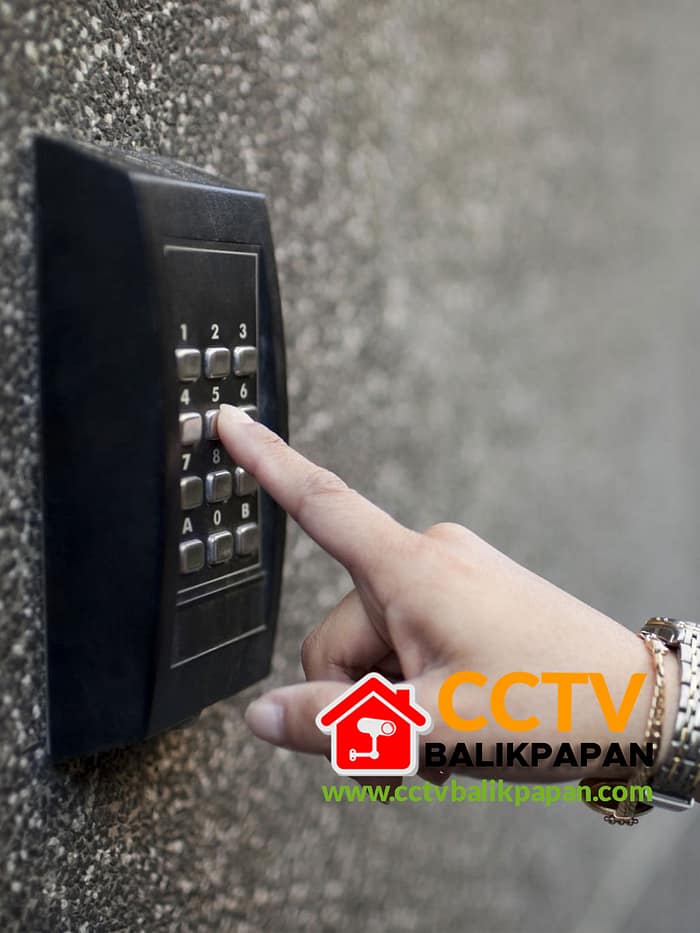 pasang access control ointu menggunakan pin atau password